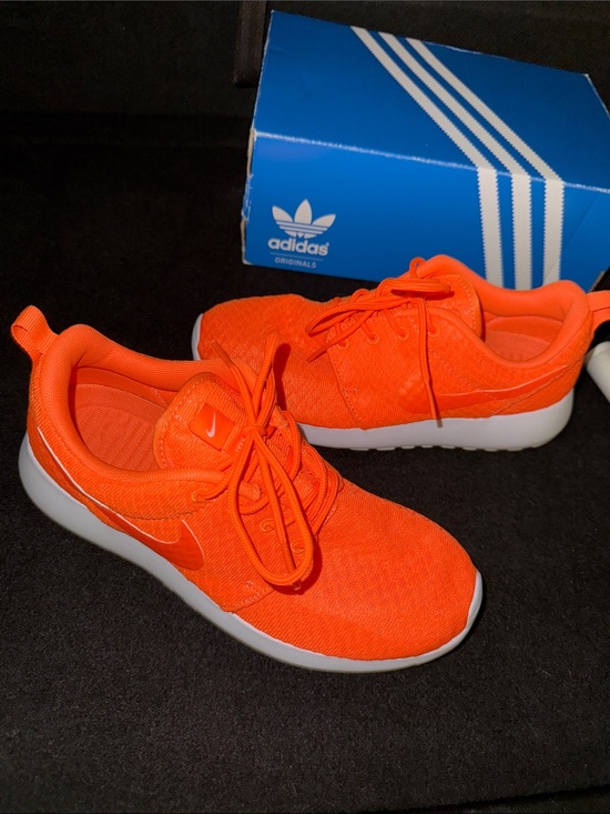 Nike Shoes - Nike Orange Athletic Sneakers with White Soles